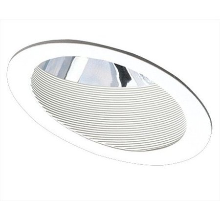 ELCO LIGHTING 6 Sloped Adjustable Baffle with Reflector Trim" EL601W